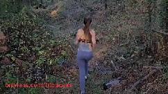 Tricia gets caught trespassing and fucks her way out